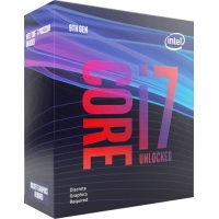 Intel Core i7-9700KF, 8x 3,6 GHz (Turbo 4,9 GHz) -  neu 8 Threads, 12MB Cache, 95W, Ohne Grafik, LGA1151 (v2)