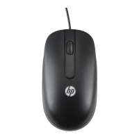 HP USB-Maus, optisch - neu kabelgebunden, schwarz