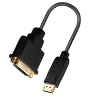 LINDY DisplayPort auf DVI-D DualLink (Female) - neu Länge: ca. 15cm
