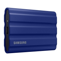 1 TB Samsung Portable SSD T7 Shield Blau - neu Robuste externe SSD mit USB-C Anschluss und Passwortschutz