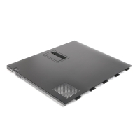 Dell Precision T1700 Linker Seitendeckel / Left Side Panel 